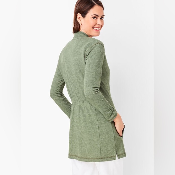 Talbots French Terry Flyaway Cardigan Size 1X Petite - Picture 11 of 11